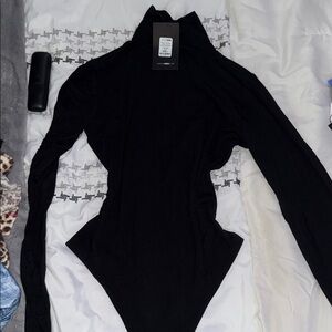 Fashion Nova Black Bodysuit